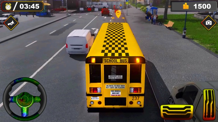 School Bus Simulator Bus Games screenshot-3