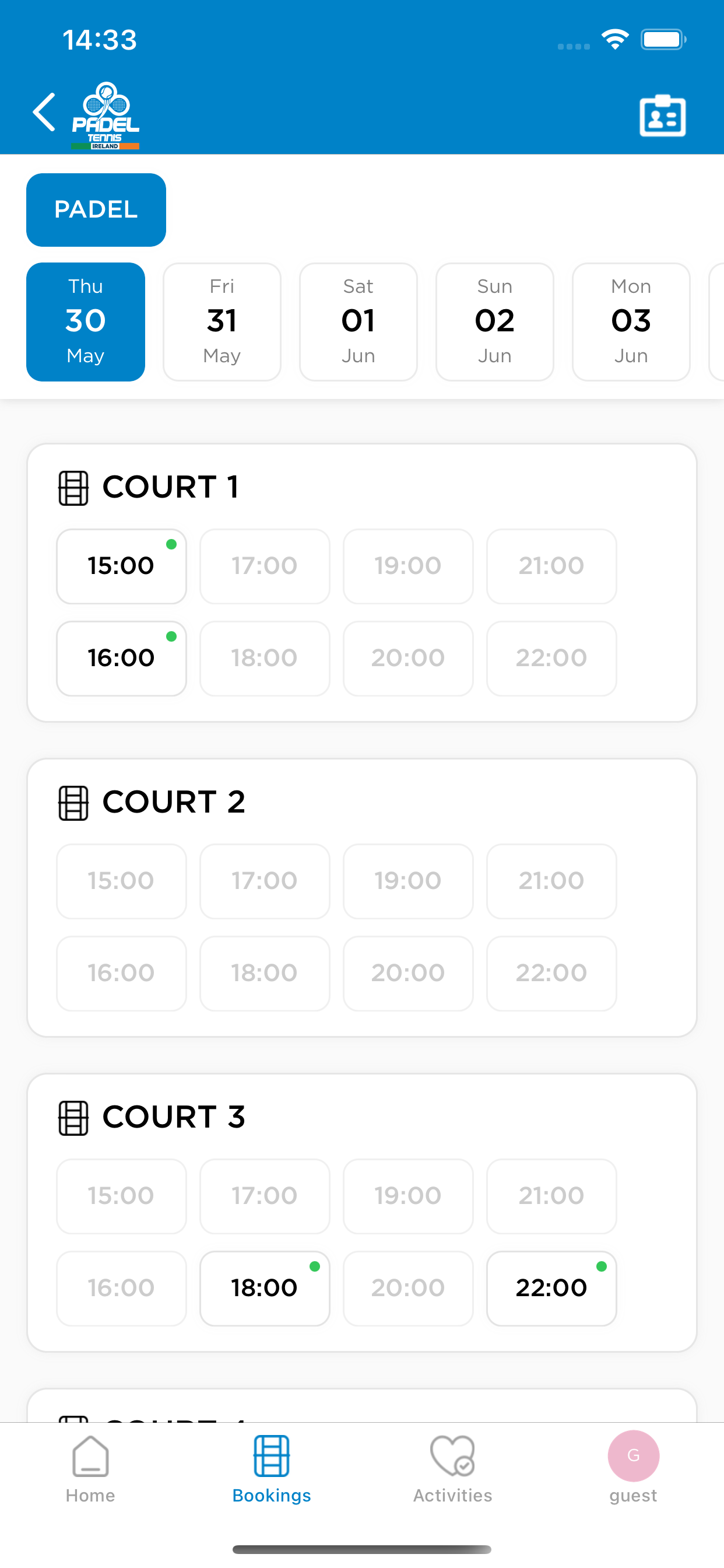 Padel Tennis Ireland