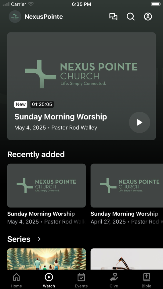 #2. The Nexus Pointe (iOS) Podle: Calvary Church of the Nazarene (SC)