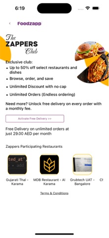 FoodZapp Screenshot 6 of 9