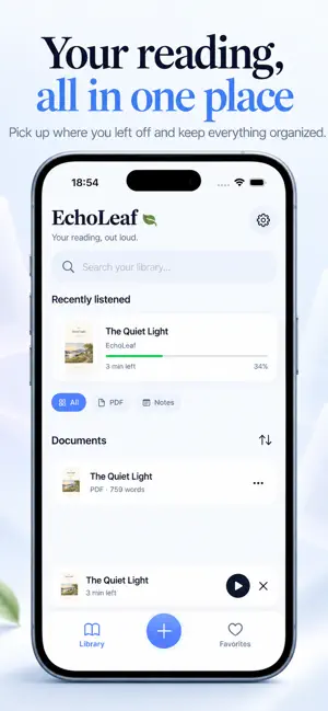 EchoLeaf: Text to Speech screenshot 4