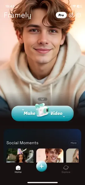 Framely: AI Reel Creator screenshot 1
