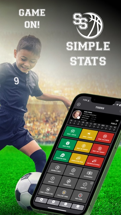 Soccer Simple Stats Tracker