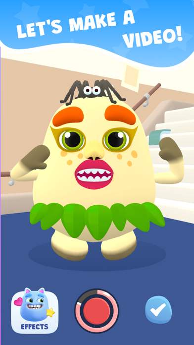 Talk to me Slimy: Talking Pet Screenshot