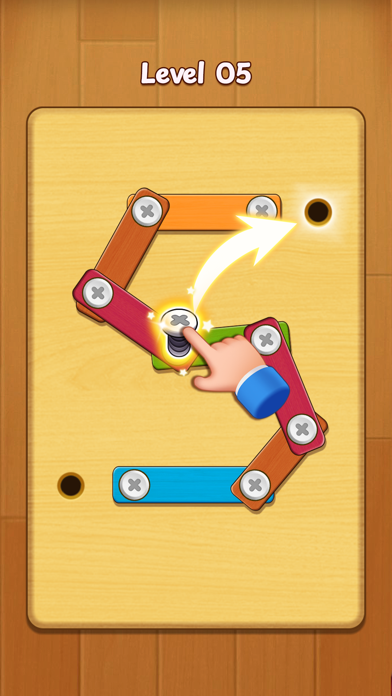 Nuts & Bolts: Unscrewing Wood Screenshot
