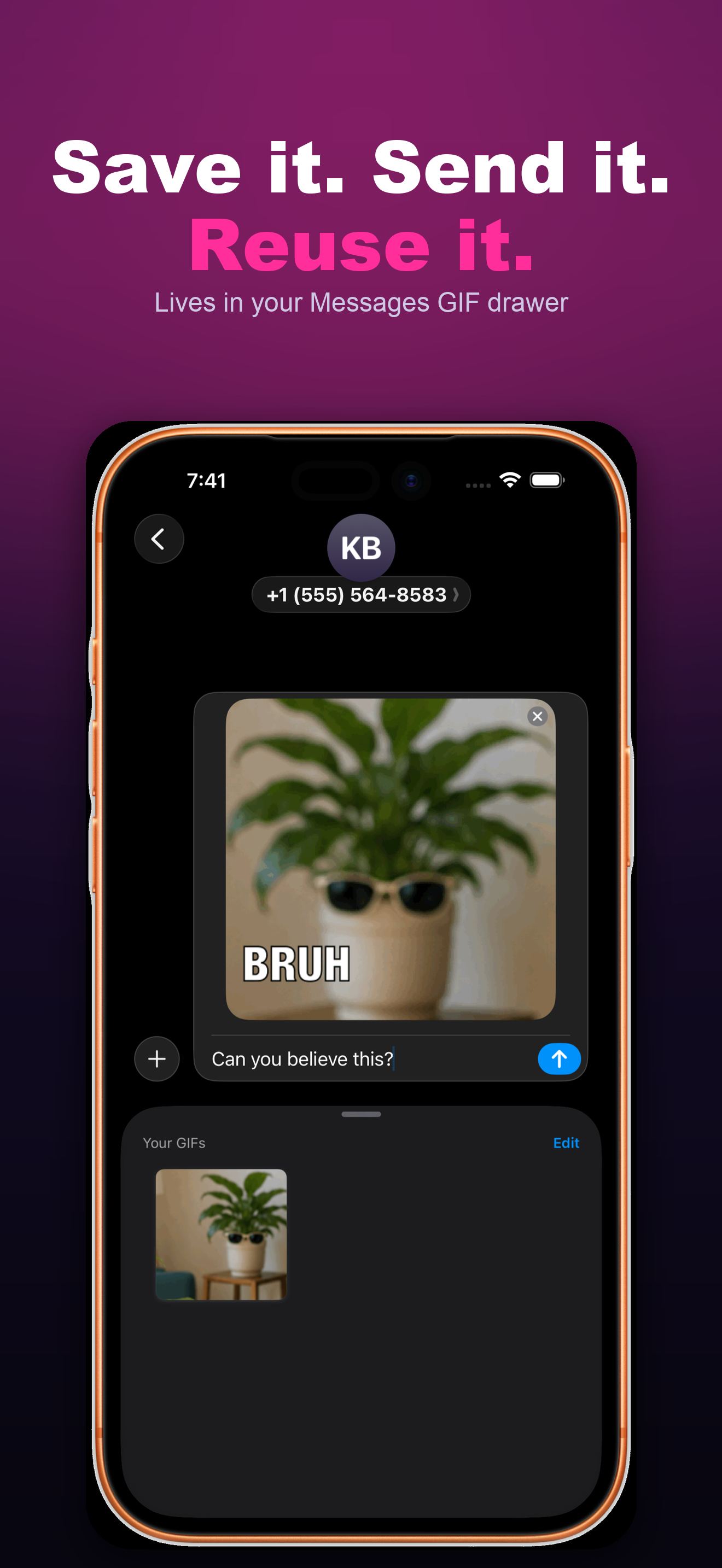 ZoomGIF - Photo GIF Meme Maker screenshot 5