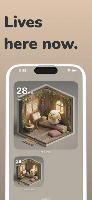 Komoriba: Cozy Focus Timer screenshot 3