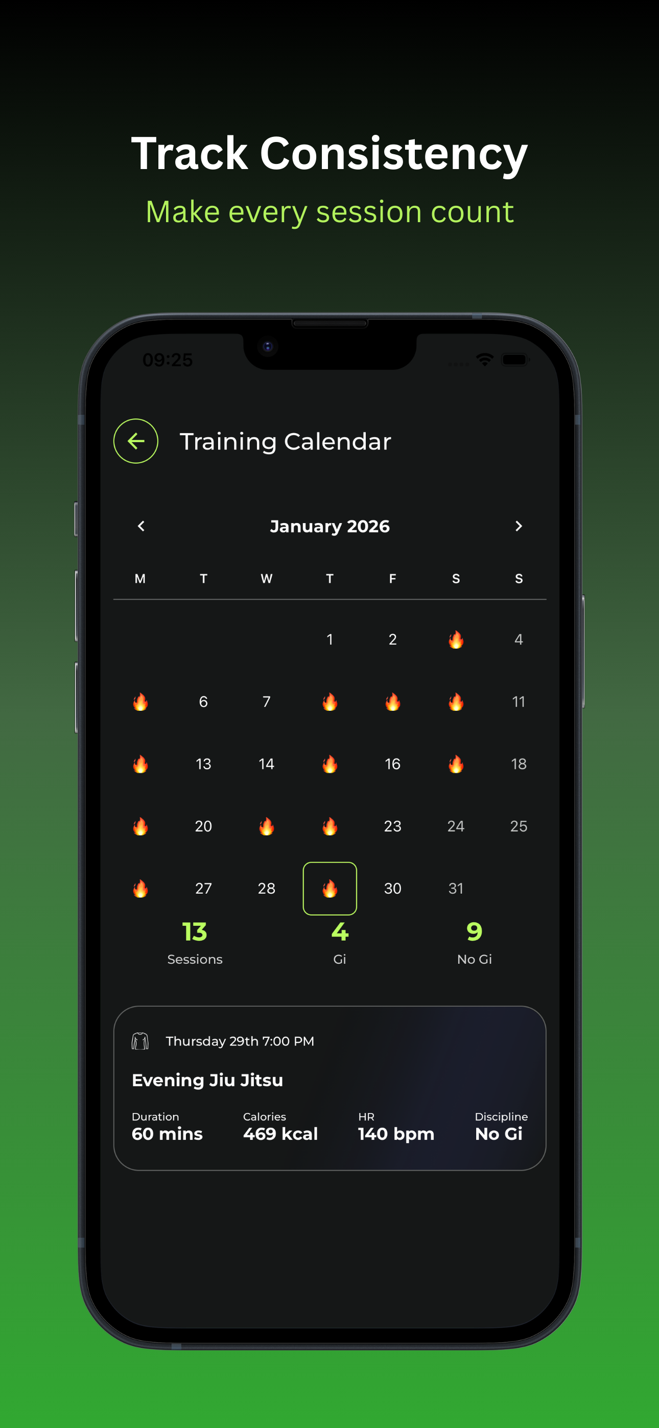 Fluyd: BJJ Training Tracker screenshot 7