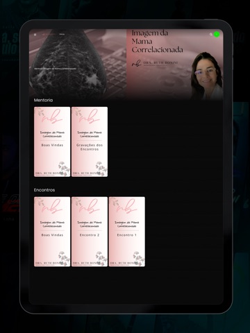 Radiologia Mamária Ruth Bonini iPad screenshot