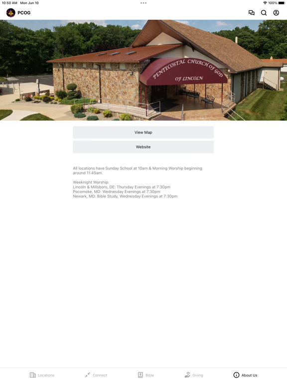 PCOG of Lincoln, Inc. iPad screenshot 3 - Education app