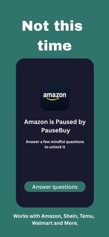 PauseBuy: Stop Impulse Buying Screenshot 2 of 8