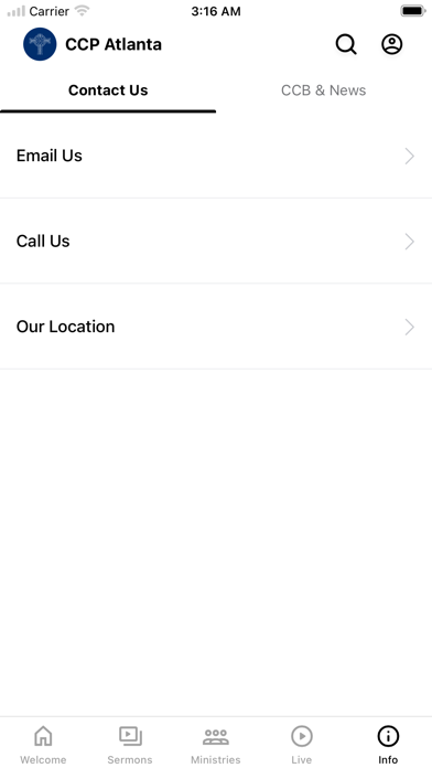 ChristChurch Atlanta Screenshot