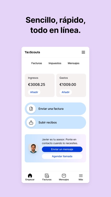 Taxfix: gestoría y facturas