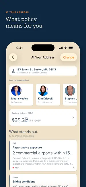 The Policy Risk App screenshot 2