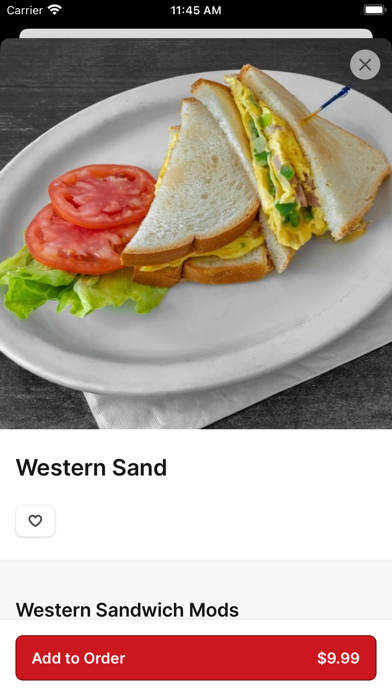 JJ Cafe iPhone screenshot 3 - Food & Drink app