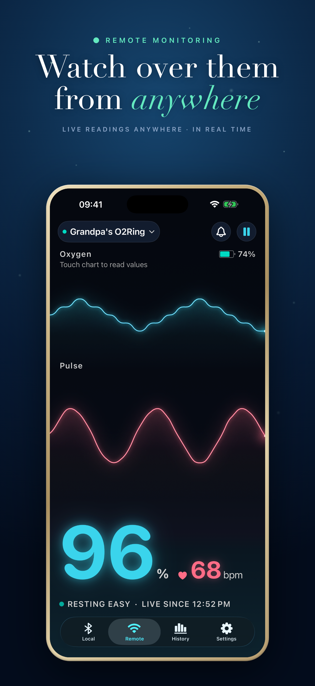 OxyRemote: Oxygen Monitor screenshot 2
