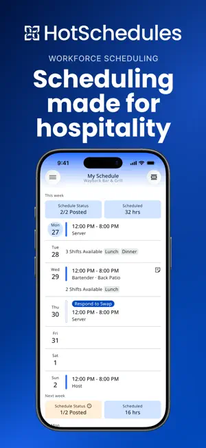 HotSchedules screenshot 1
