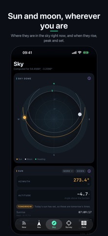 SatData: GPS Compass & Sunrise screenshot 5