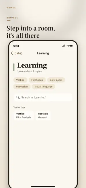 Memex: Memory Notes screenshot 4