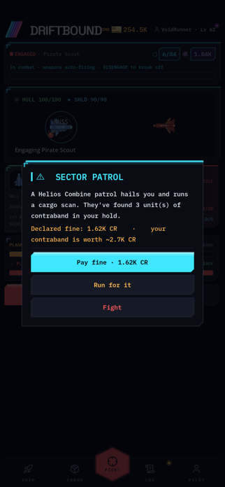 Driftbound: Idle Space RPG Screenshot 6 of 9