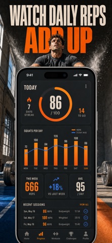 Squat Counter: Daily Squats Screenshot 6 of 10