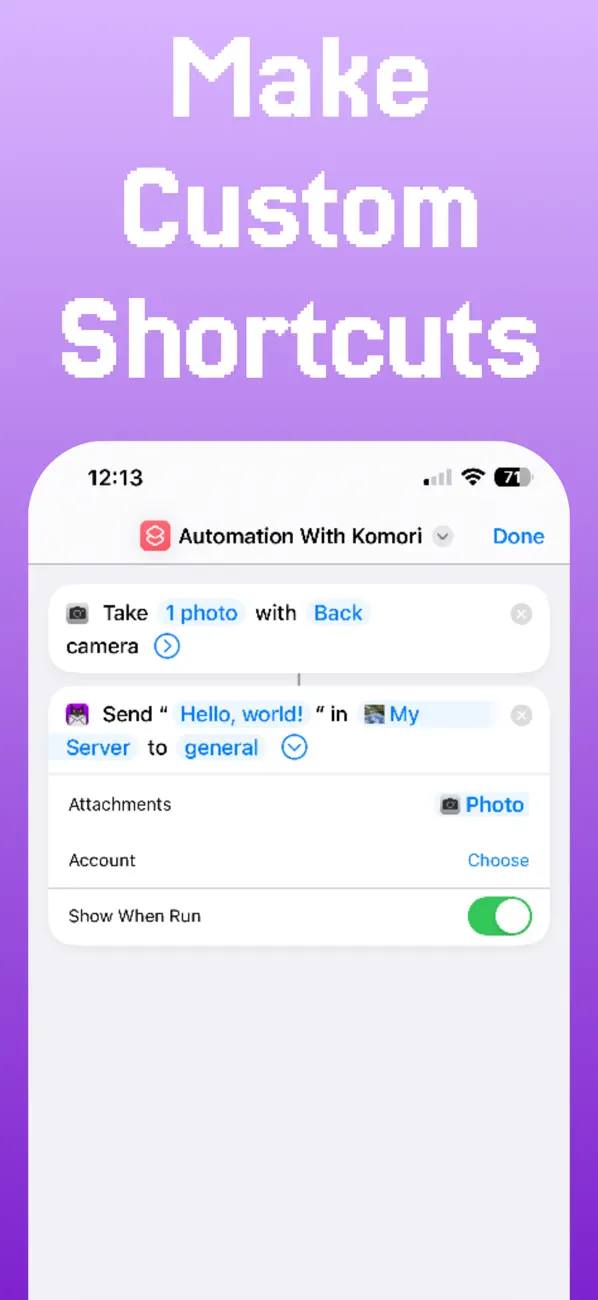 Screenshot #1 pour Komori