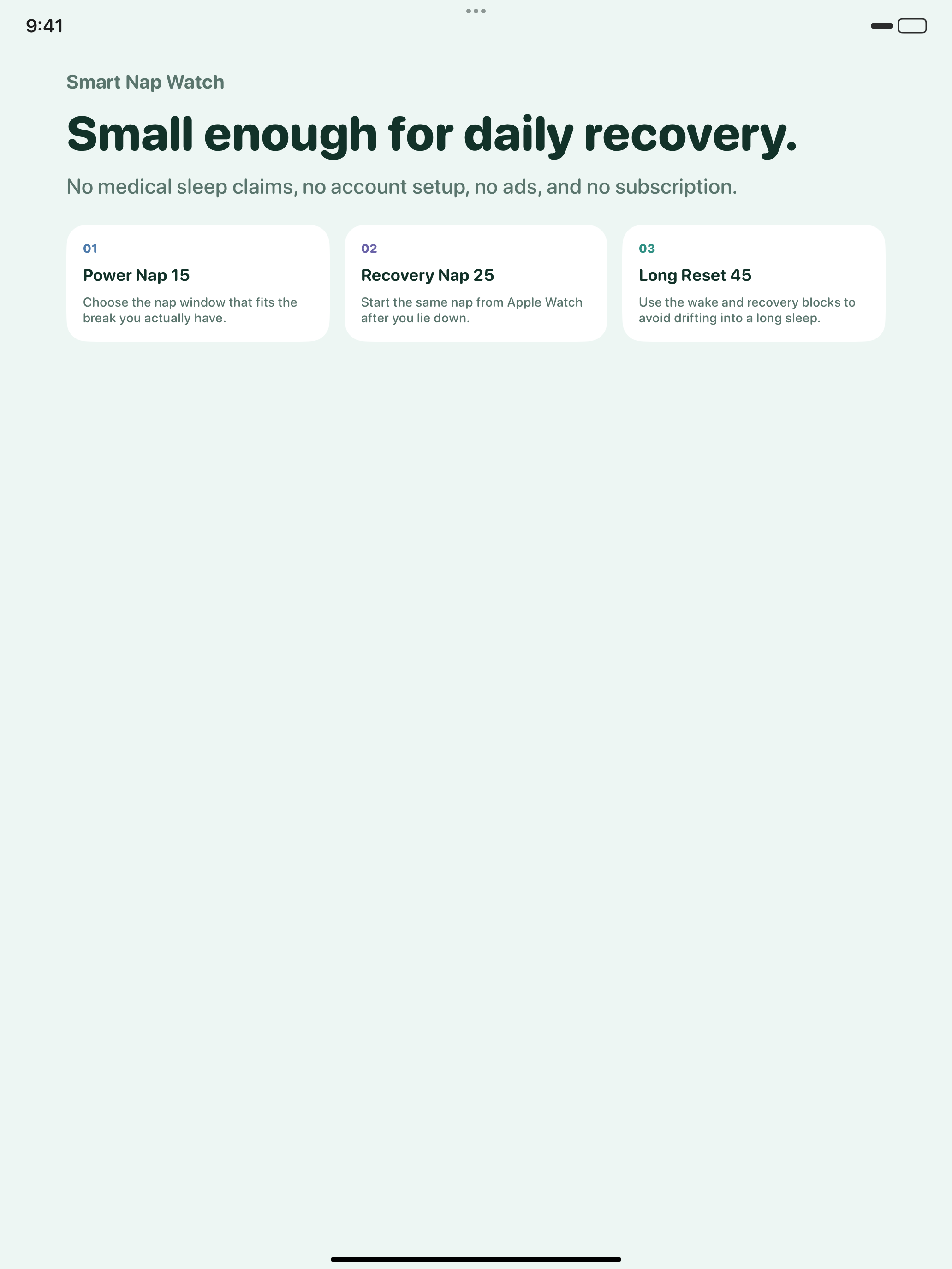Smart Nap Watch screenshot 7