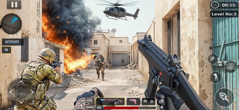 FPS Fire: Battle Royale Games screenshot 6