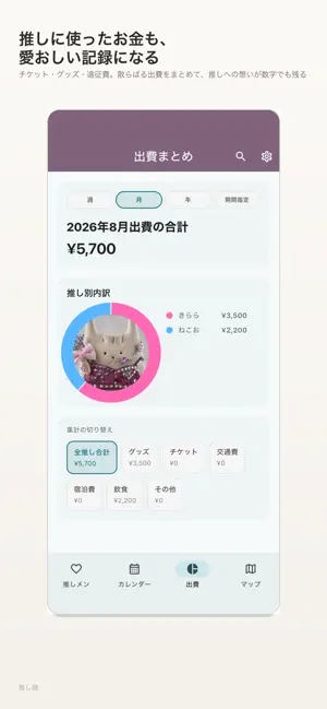 推し録 - 推し活記録 screenshot 4