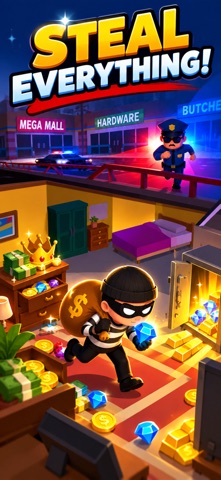 Robbery Man: Sneak Thief app screenshot