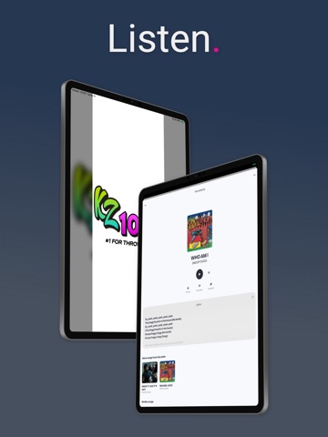 KZ 102.3 iPad screenshot