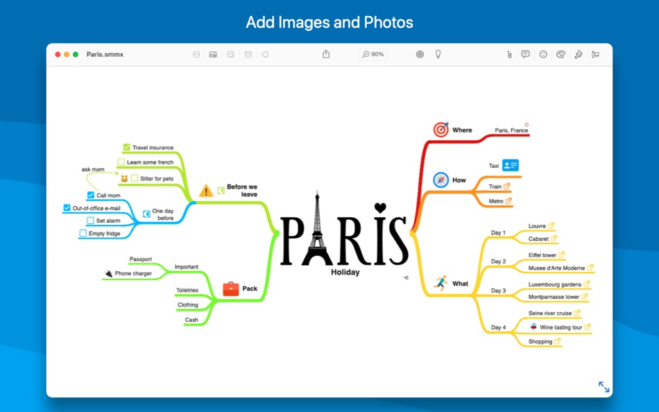 #5. SimpleMind − Mind Mapping (macOS) 由: ModelMaker Tools BV