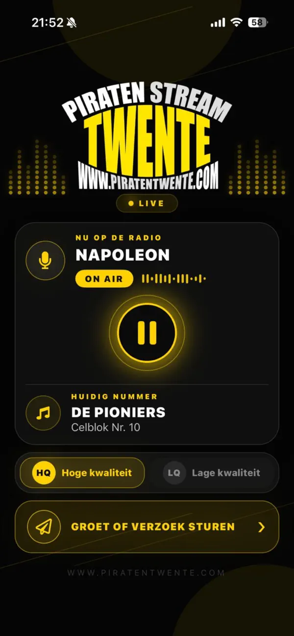 Screenshot #2 pour Piraten Stream Twente