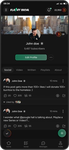 Flashy Social Screenshot 5 of 7