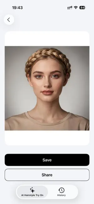 AI Hairstyle Try On Filter App screenshot 4