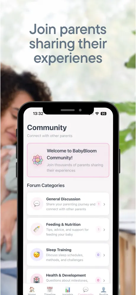 Baby Bloom - Feeding Tracker