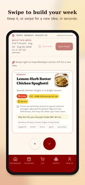 Simmer: Meal Planner screenshot 3