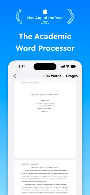 Essayist: Academic Writing App screenshot 1