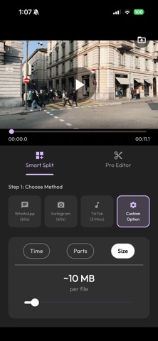 SplitClip: Video Splitter Screenshot 4 of 7