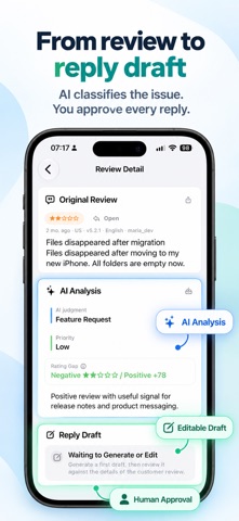 ReviewPilot: AI App Reply Screenshot 4 of 8