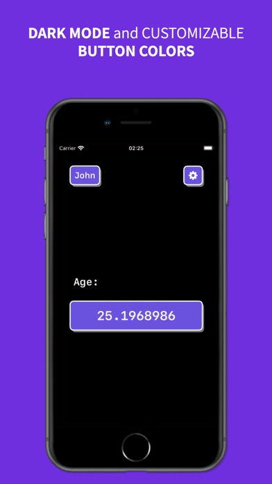 Age Calculator - Decimal Age Screenshot