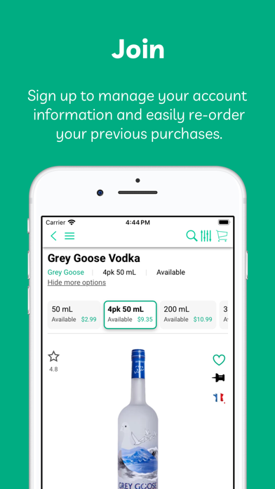 Communipaw Liquor iPhone screenshot 4 - Shopping app
