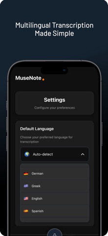 MuseNote: AI Voice Notes Screenshot 5 of 7