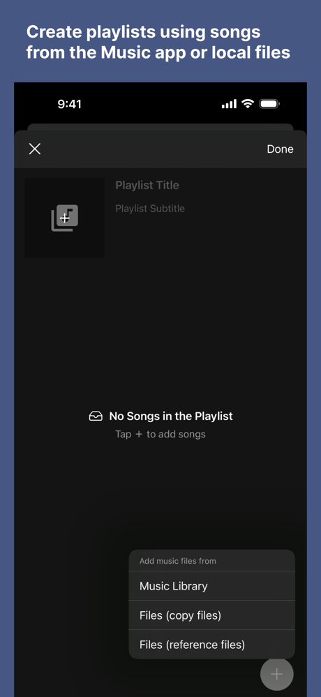 Music Player+ screenshot 2