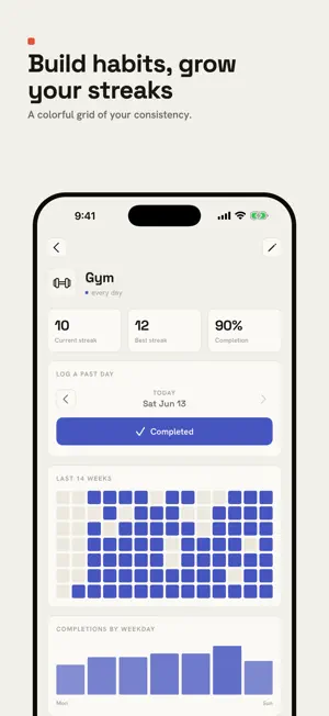 Tend: Habit Tracker & Counter screenshot 2