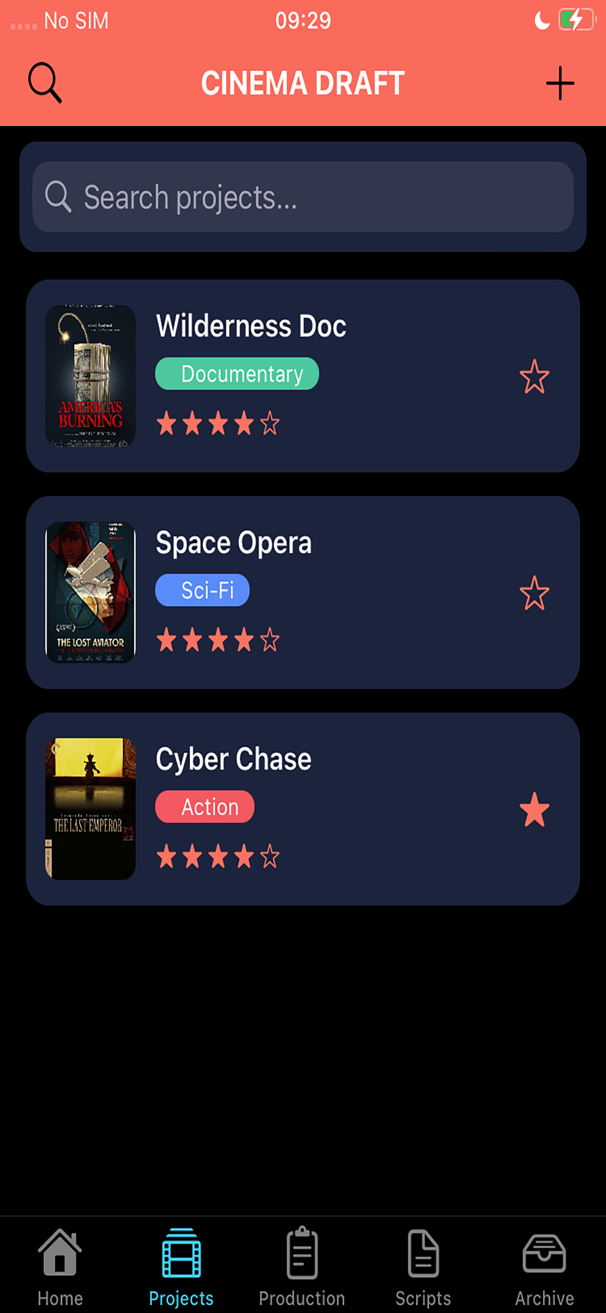 Cinema Draft
