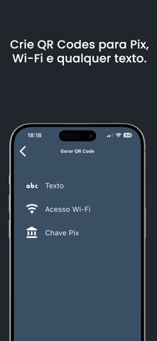 QR Code Pro: Pagamentos Screenshot 2 of 3