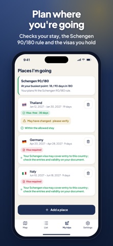 Visa Free Countries: Passport Screenshot 4 of 6