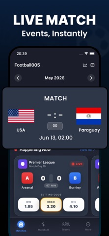 Nado TV : Live Football Scores iPhone screenshot 2