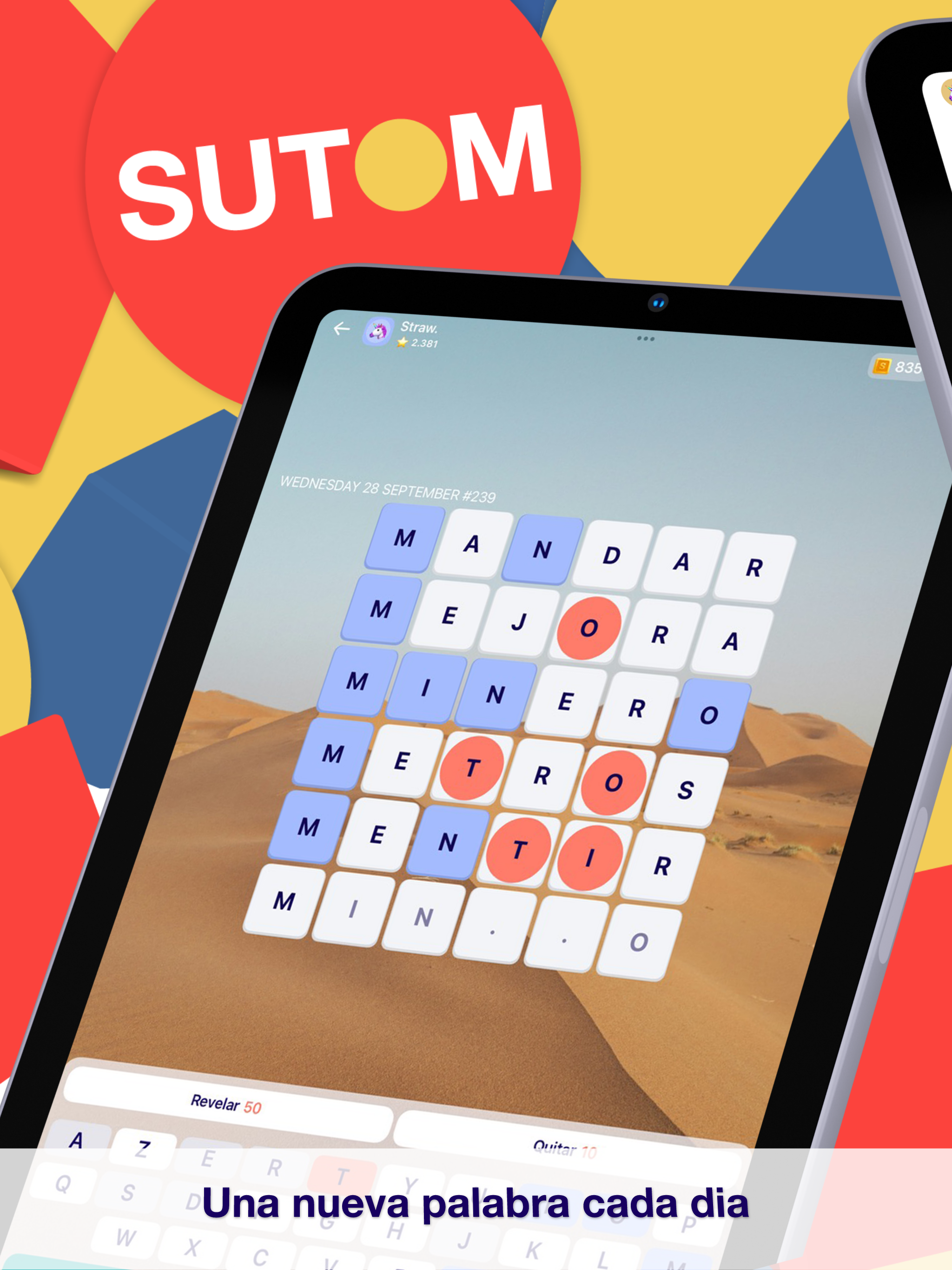 Sutom - Palabras del día